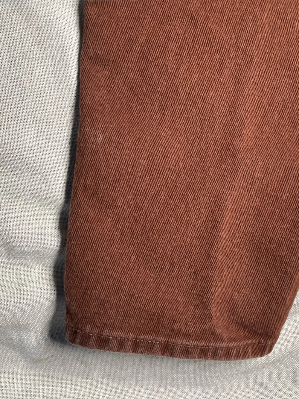 Vintage Wrangler Women’s Cowboy Cut Rust Colored High Waisted Western Jeans - Picture 10 of 13